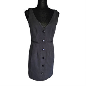 Le Chateau button down office dress size small